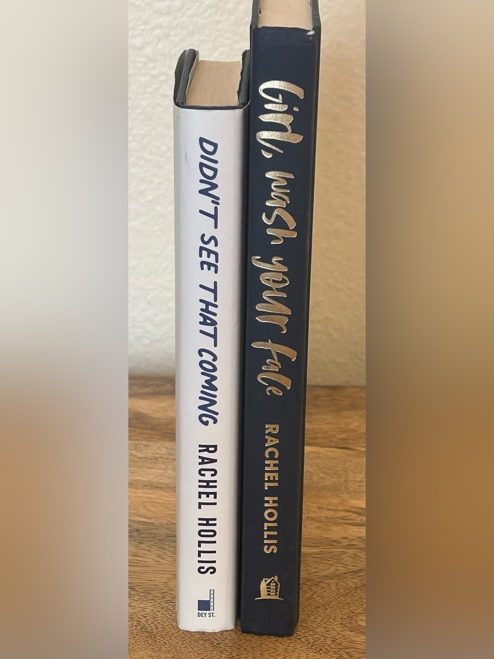 Rachel Hollis Book Bundle -2 Girl, Wash Your Face & Didn’t See That Coming EUC